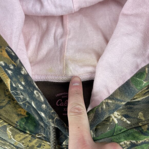 Cabela's Mens Multicolor Realtree Seclusion 3D Camo Hunting Hoodie Size XL Read* - Picture 8 of 16